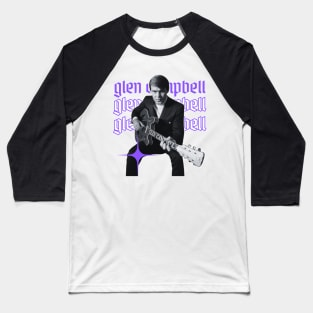 Glen campbell x 60s retro style Baseball T-Shirt